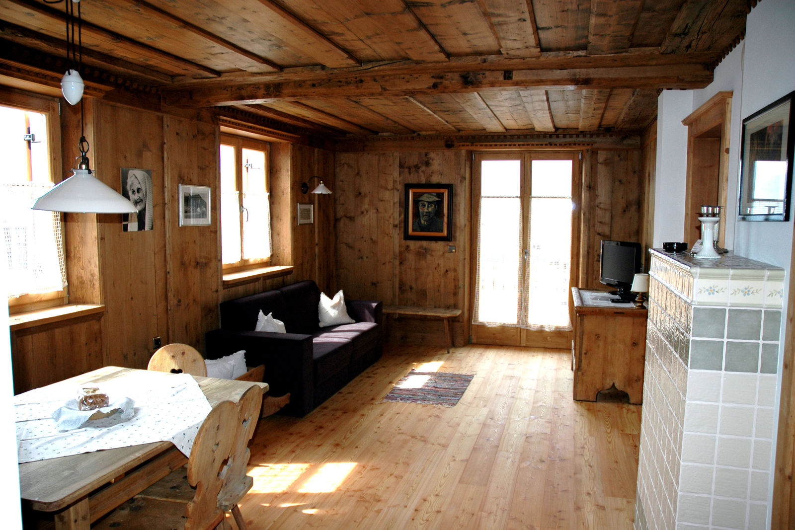 Gemütliche Bauernstube im Appartement Kirchberg